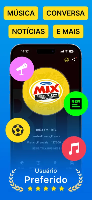 Radio FM: Rádios do Mundo Todo screenshot 1 of 7