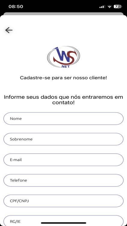 WSNet Internet e Dados