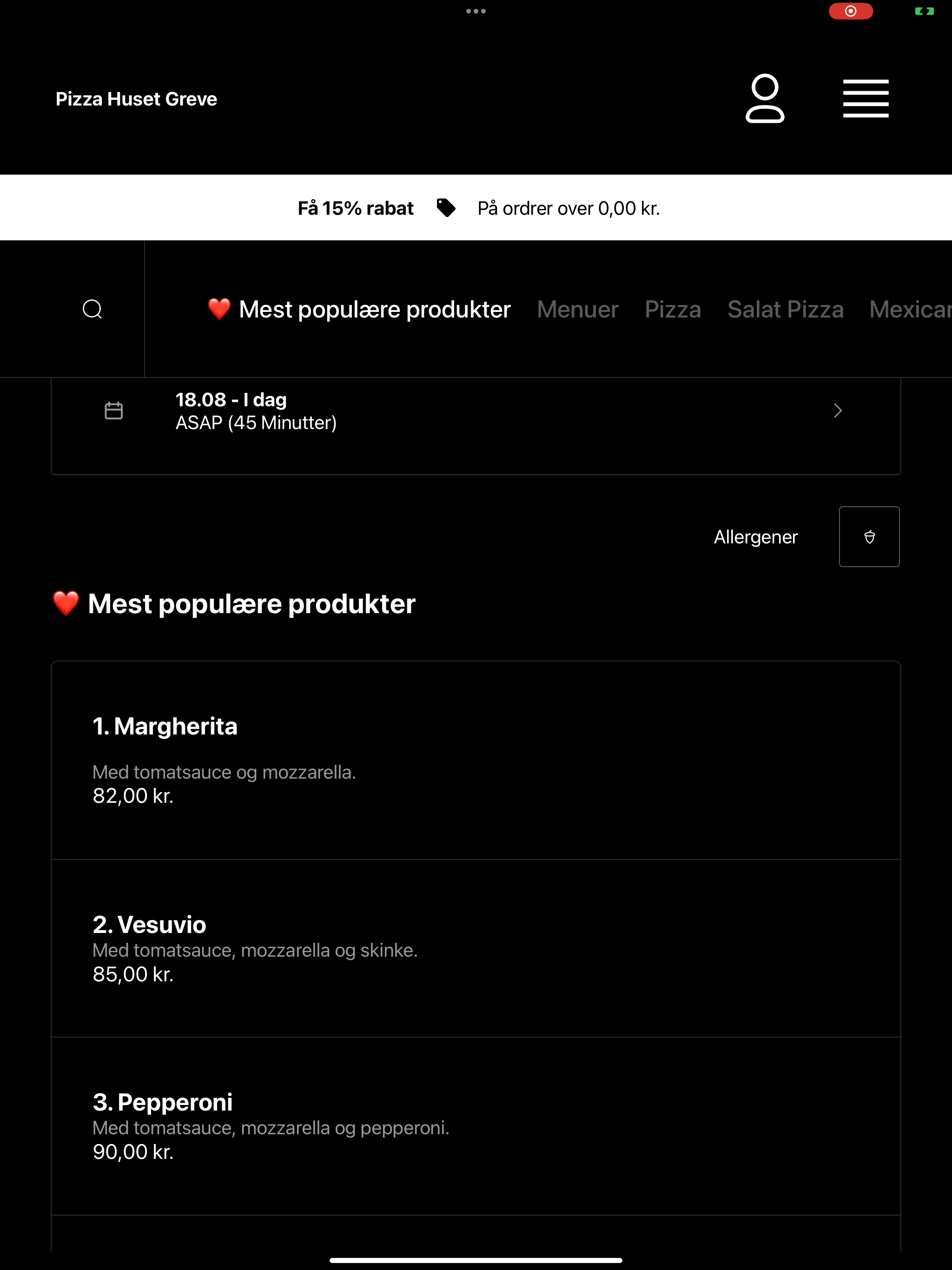 Pizza Huset screenshot 13