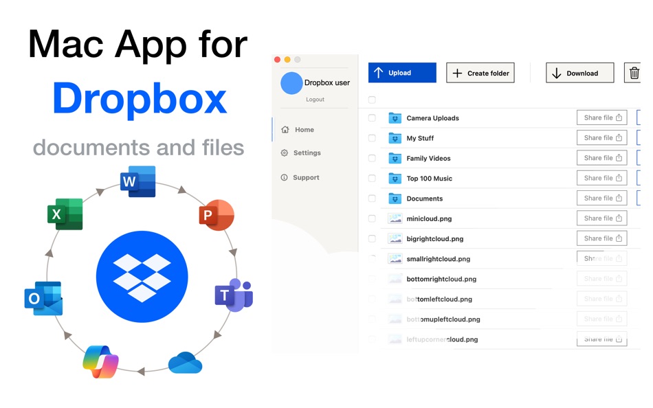#4. Easy Access for Dropbox (macOS) De: Cristian Gav