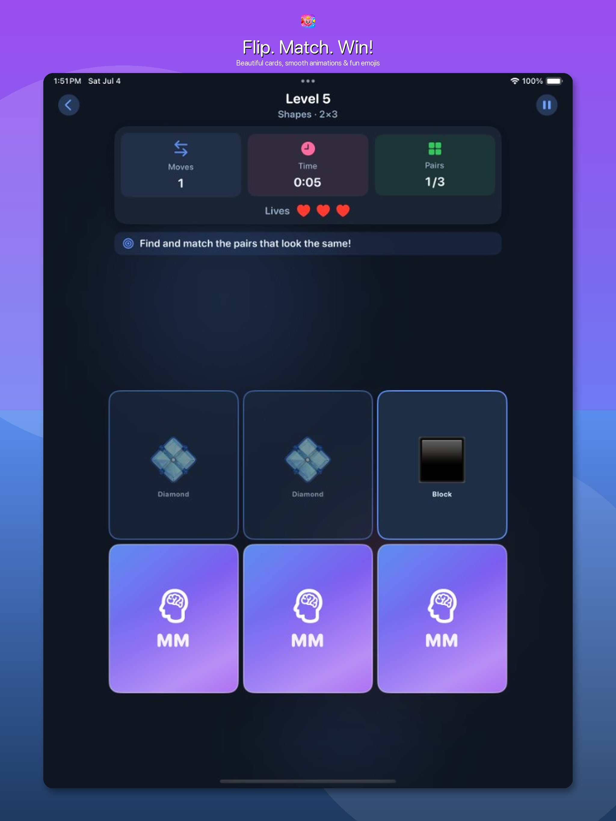 Tiny Genius Hub: Memory Match screenshot 10
