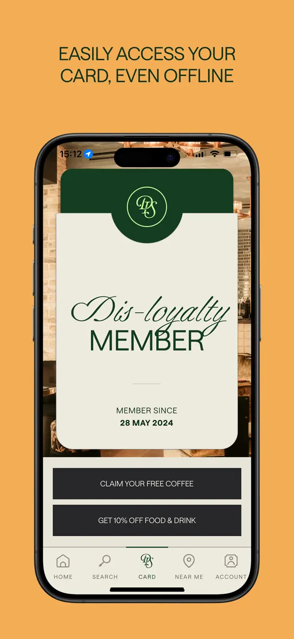 Dis-loyalty iOS app screenshot showing feature 4