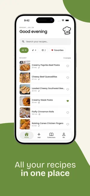 Nourio: AI Recipe from Video screenshot 3