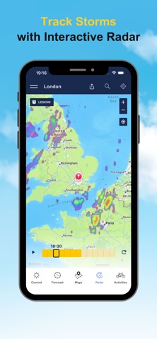 Meteosource Weather and Radar iPhone screenshot 4