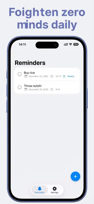 BaseReminder screenshot 1