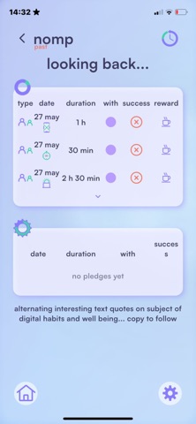 nomp - not on my phone screenshot