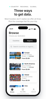 Lumbus – eSIM Data Plans screenshot 2