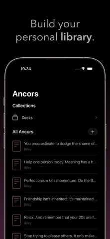Ancor: Notes to Self Screenshot 1 of 10