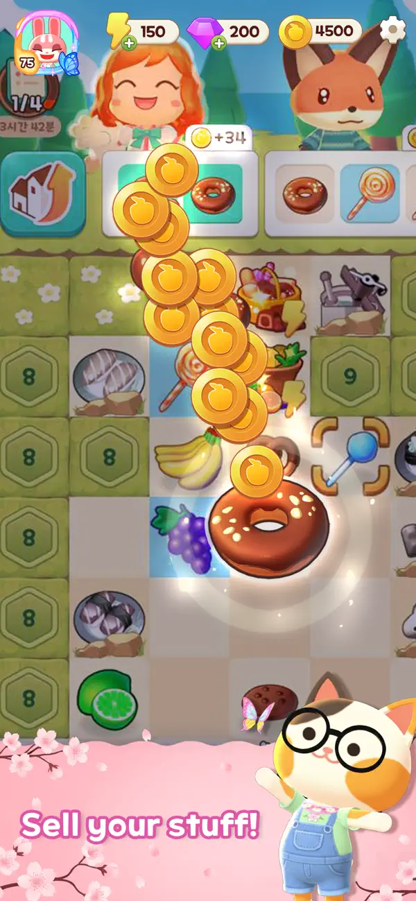 #4. Merge Camp - Cute Animal Fun (iOS) Oleh: HIGHSCORE GAMES Inc.