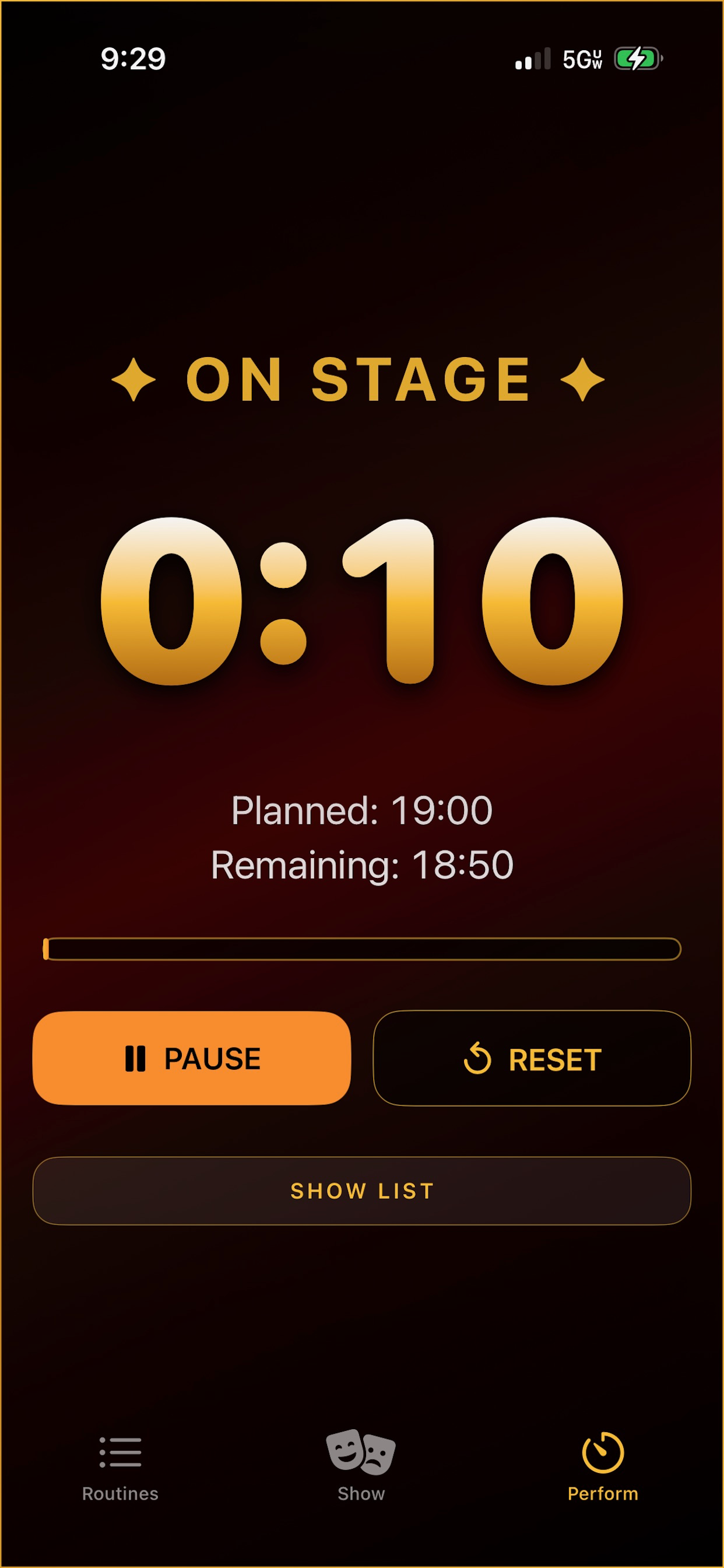 Show Timer Pro