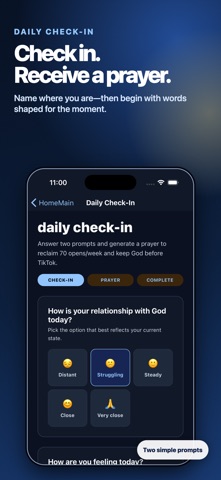 Guided Prayer: Bible & Focus Screenshot 3 of 7