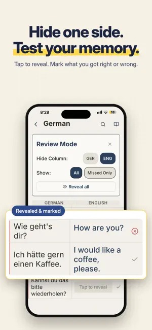 Two Column Vocabulary Notebook screenshot 4