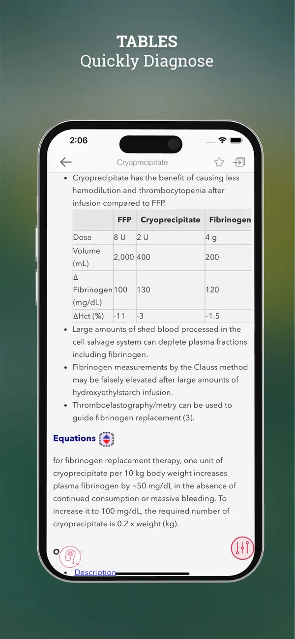 Screenshot #3 pour 5 Minute Anesthesia Consult
