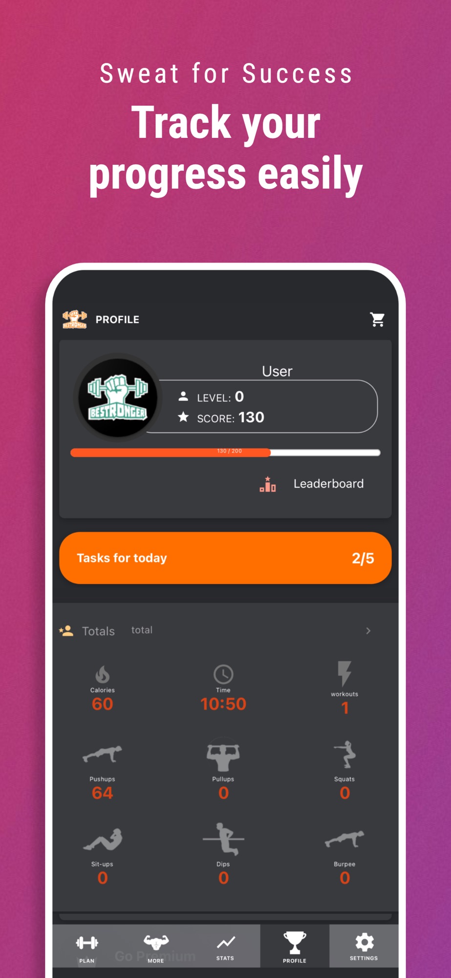 BeStronger Home workouts screenshot 7