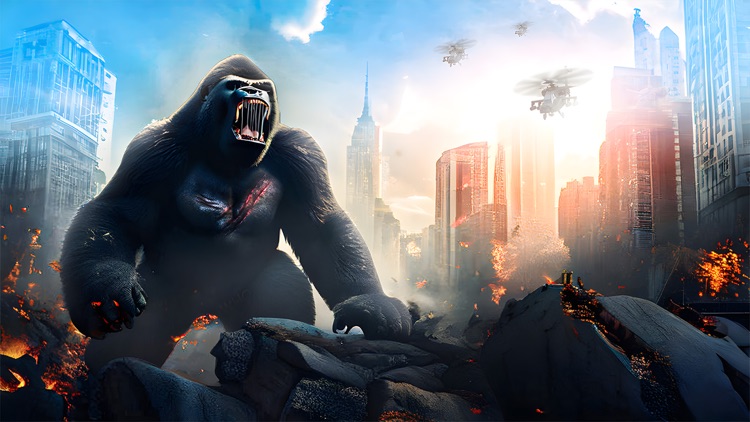 Gorilla King Kong vs Godzilla