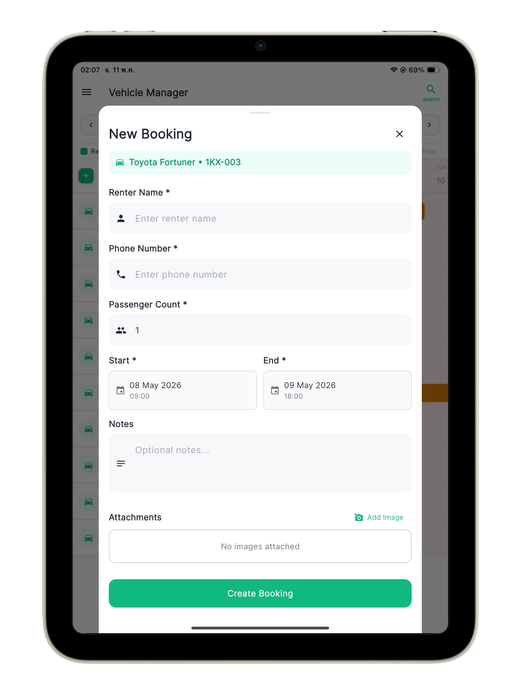 Vehicle Manager : Easy