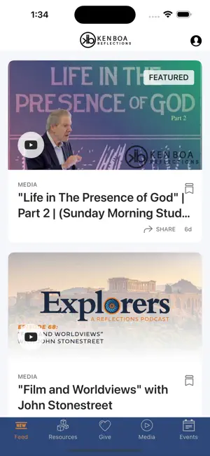 Reflections Ministries screenshot 2