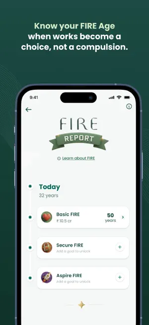 Finny: know your FIRE Age screenshot 1
