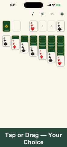 Cloverbrook: Simple Solitaire screenshot 1