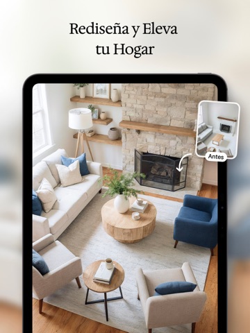 Decoración AI: Home Design iPad screenshot 1
