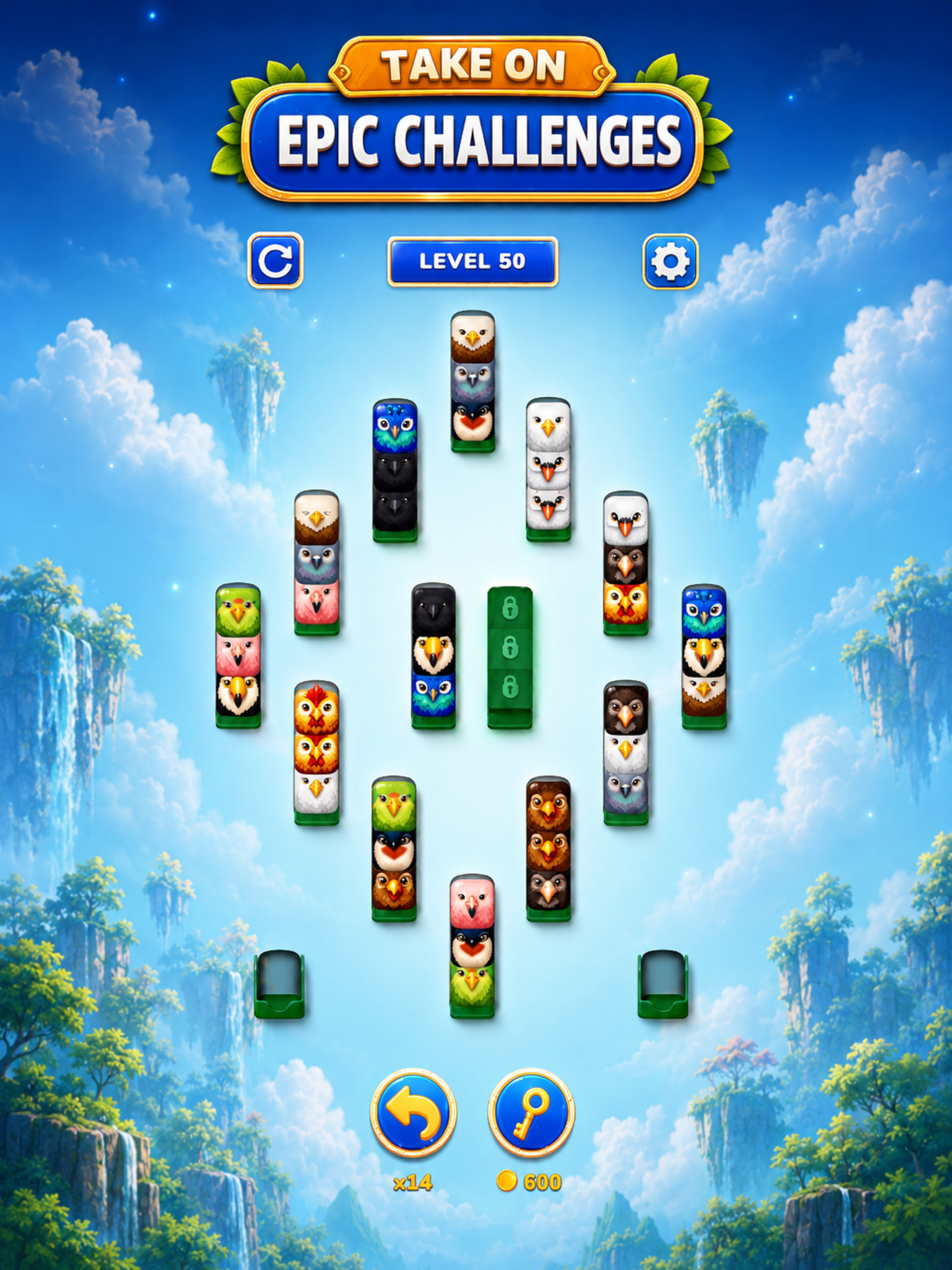 Bird Sort: Block Puzzle Game screenshot 10