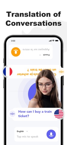 Daily Translate: AI Text Voice iPhone screenshot