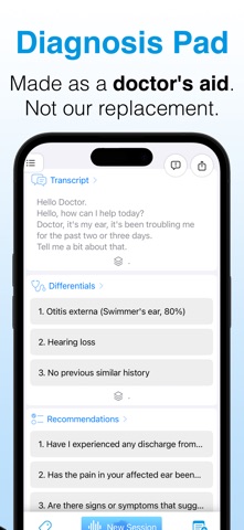 Diagnosis Pad - AI Doctor screenshot