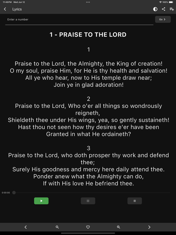 Screenshot #6 pour SDA Hymnal with music