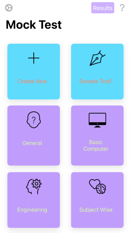 #1. mTest - Mock Test (iOS) 由: Vinod Manammal