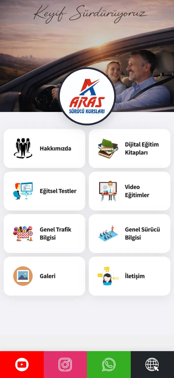 Screenshot #1 pour Aras Sürücü Kursları