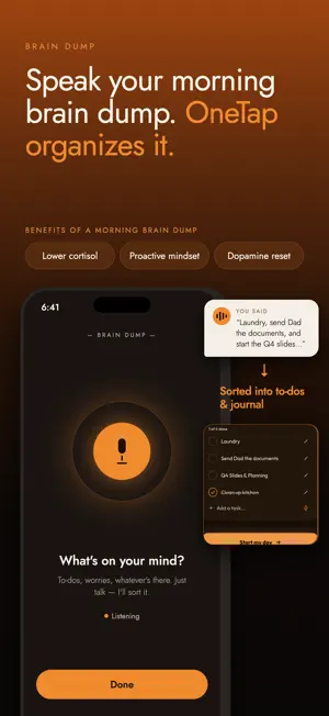 oneTap: Brief & Block screenshot 4