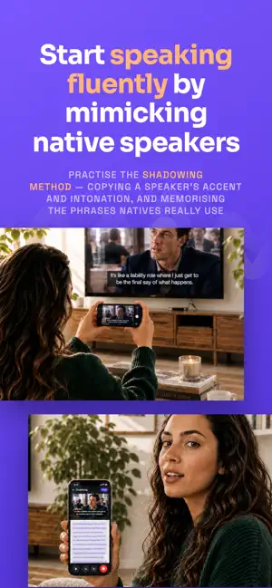 Shadow: English Shadowing screenshot 1