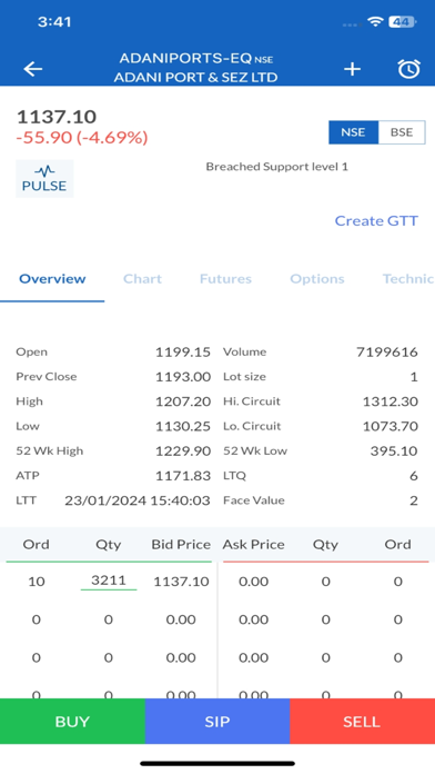 me-Trade Screenshot