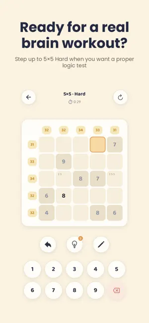 PlusGrid: Math Sudoku Puzzle screenshot 3