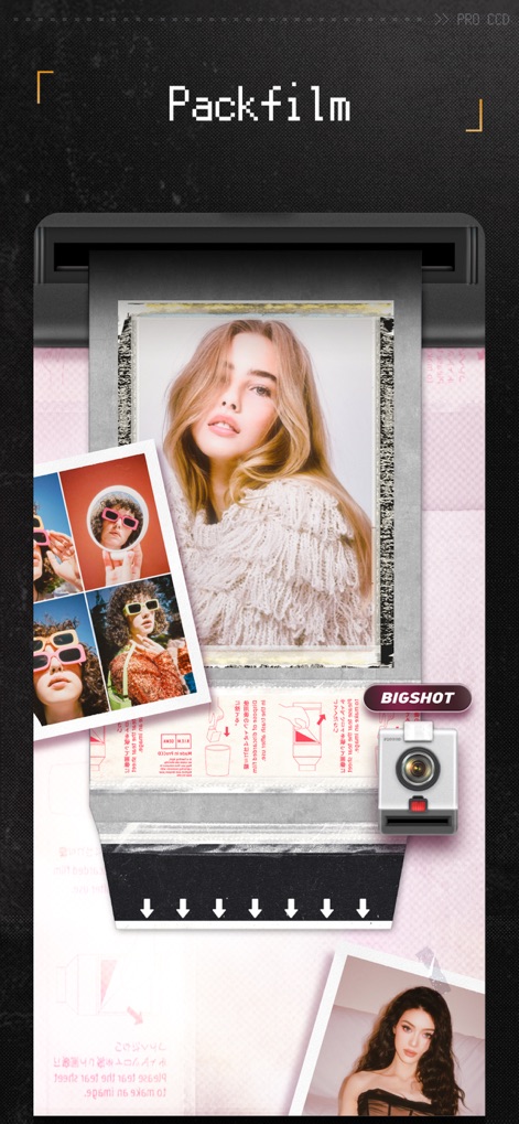 ProCCD - Digital Film Camera - Authentic Packfilm