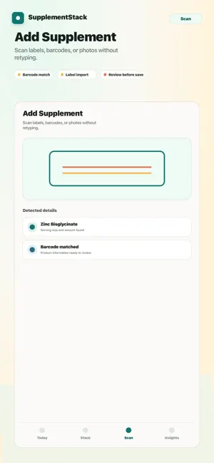 SupplementStack screenshot 3