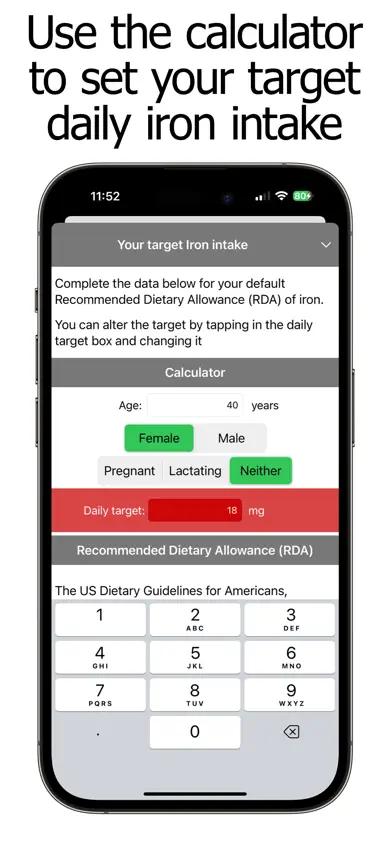 Iron Counter and Tracker screenshot 2