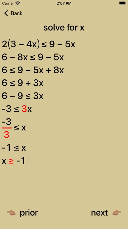 20/20 Linear Inequalities screenshot-9