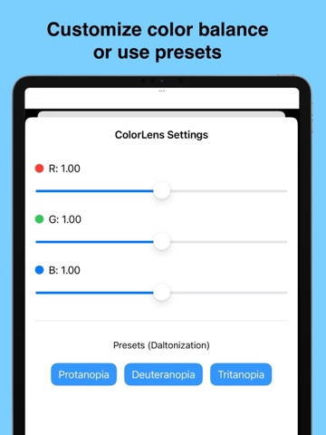 Color Lens – Color Assist iPad screenshot