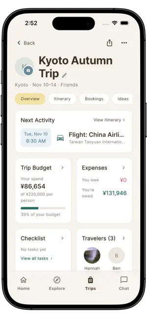 TabiGo - Social Travel Planner screenshot 4