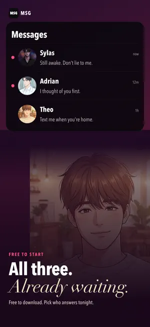 MSG: AI Boyfriend Chat screenshot 6
