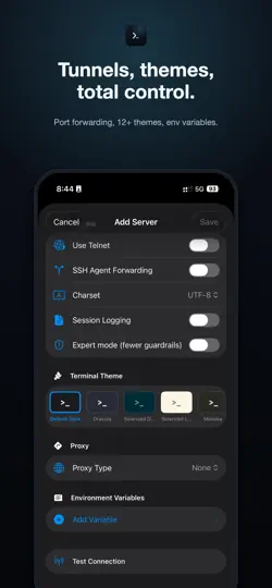 Скриншот GateShell на iPhone 4