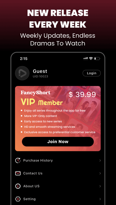 FancyShort Screenshot