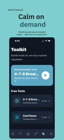 CalmFlow: Menopause Tracker screenshot