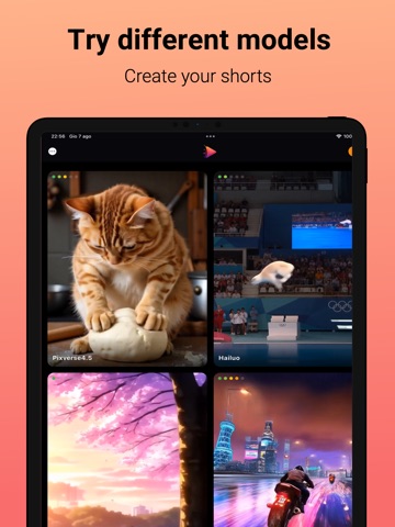 DreamCuts - AI Video Maker iPad screenshot