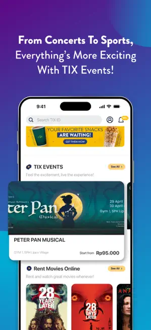 TIX ID iPhone screenshot 4