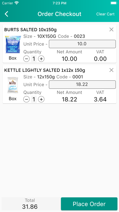 D & D SNACK FOODS Screenshot