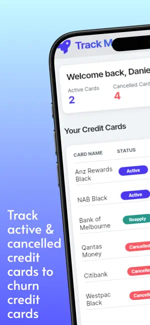Track My Card screenshot 1