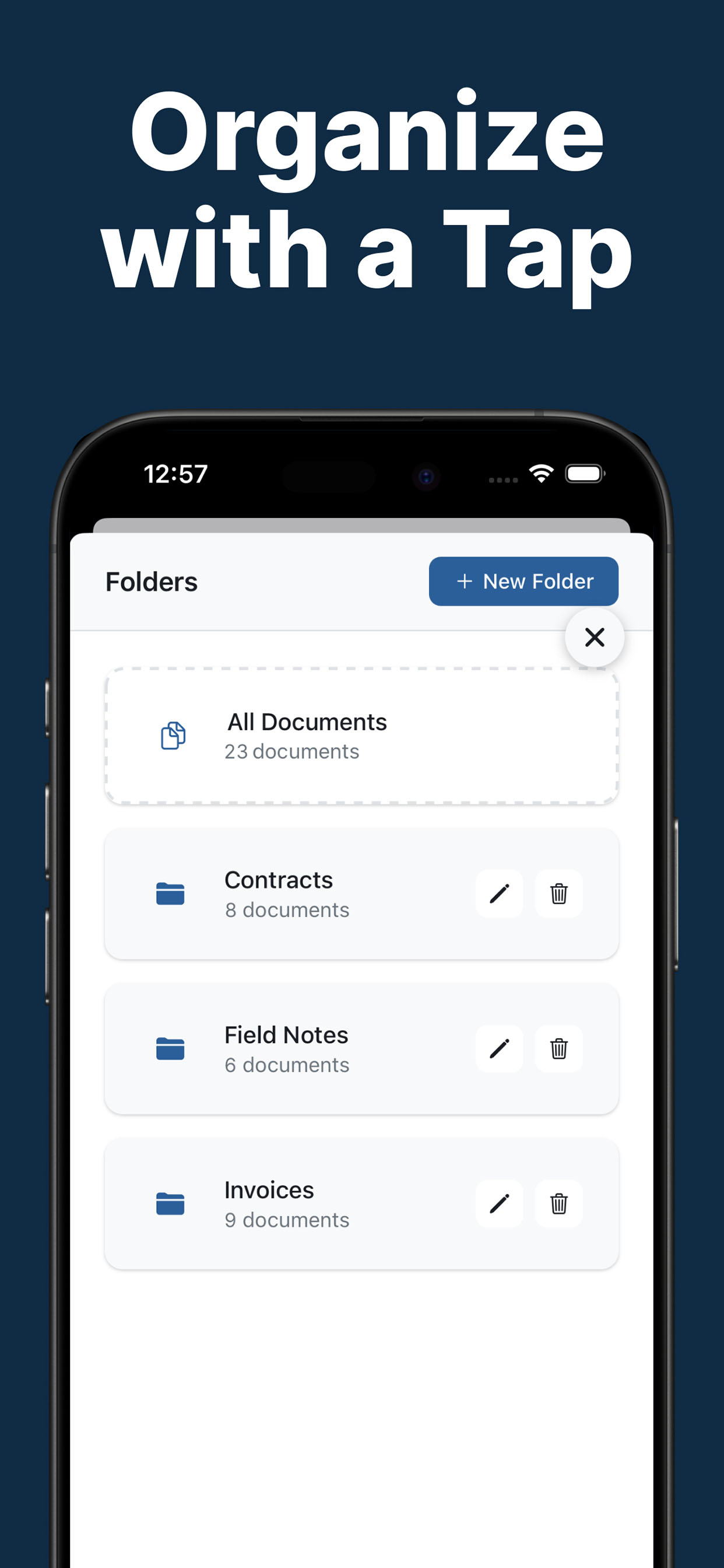 Mobile Document Scanner: ScanX