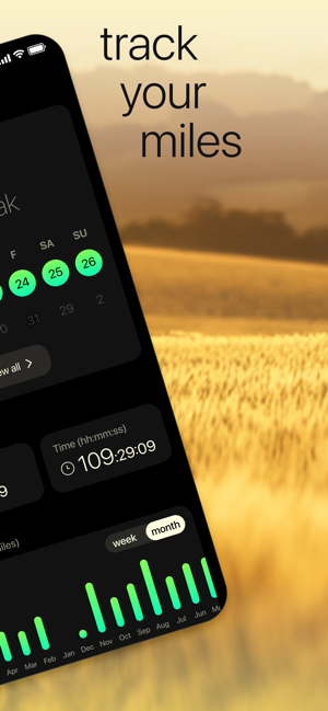 Biking Distance Tracker Screenshot